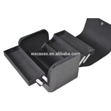 Promotional popular black cosmetic pvc bag with high level material